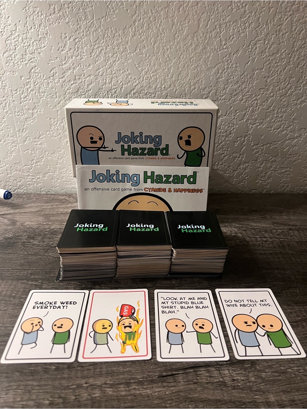 Joking Hazard Adult Party Card Game Complete Cyanide & Happiness 18+